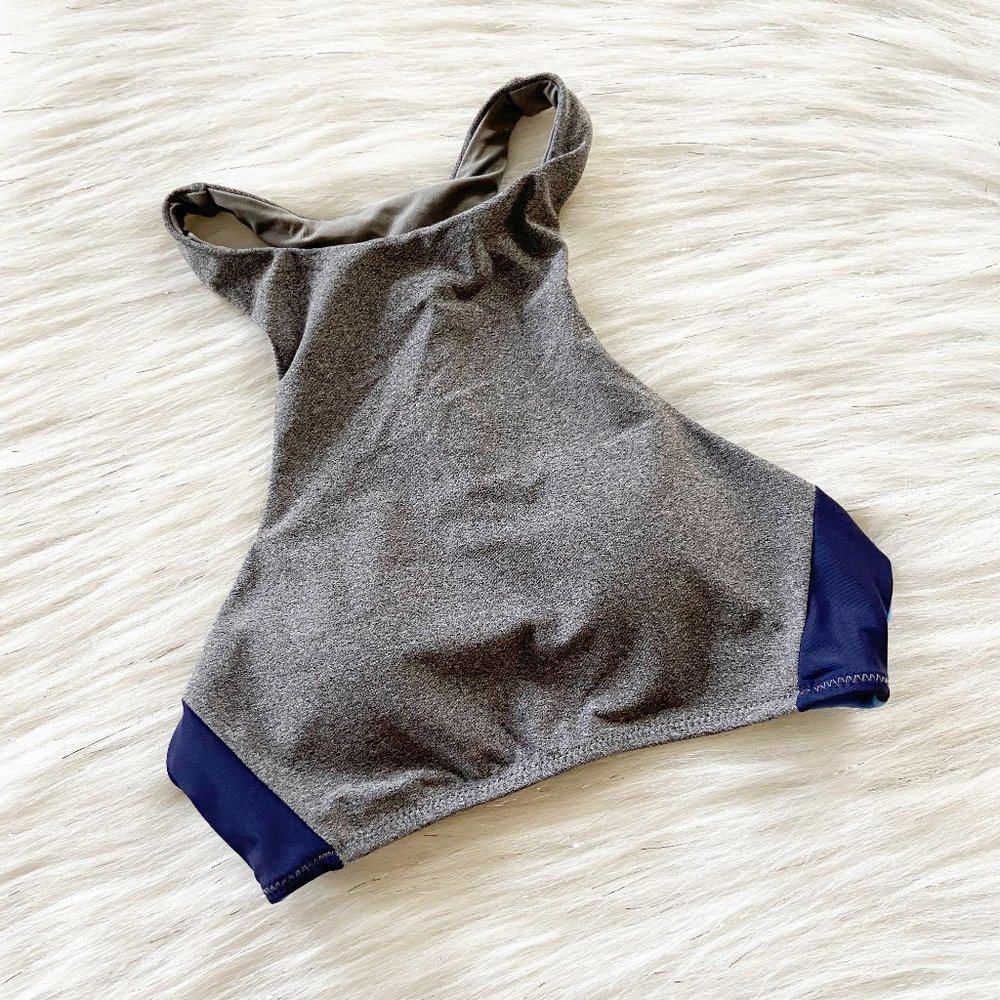 NEW Aerie High Neck Racerback Crop Bikini Swim Top - Picture 6 of 6